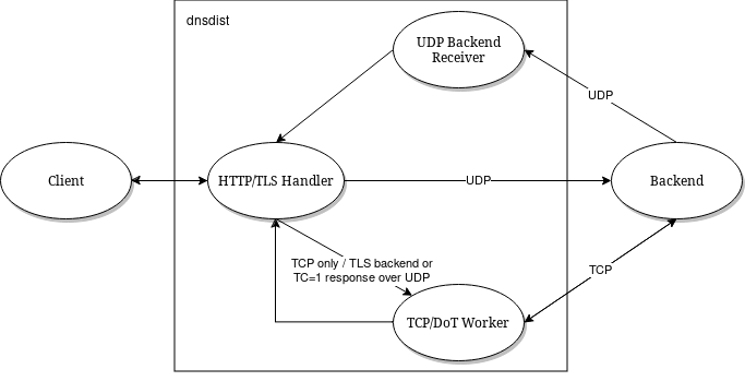 DNSDist DoH design